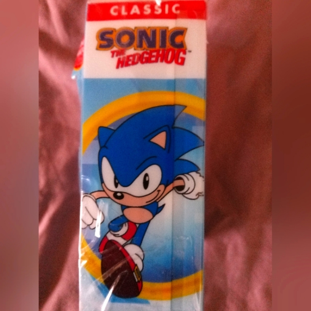 New Sonic The Hedgehog Spinner Watch Blue